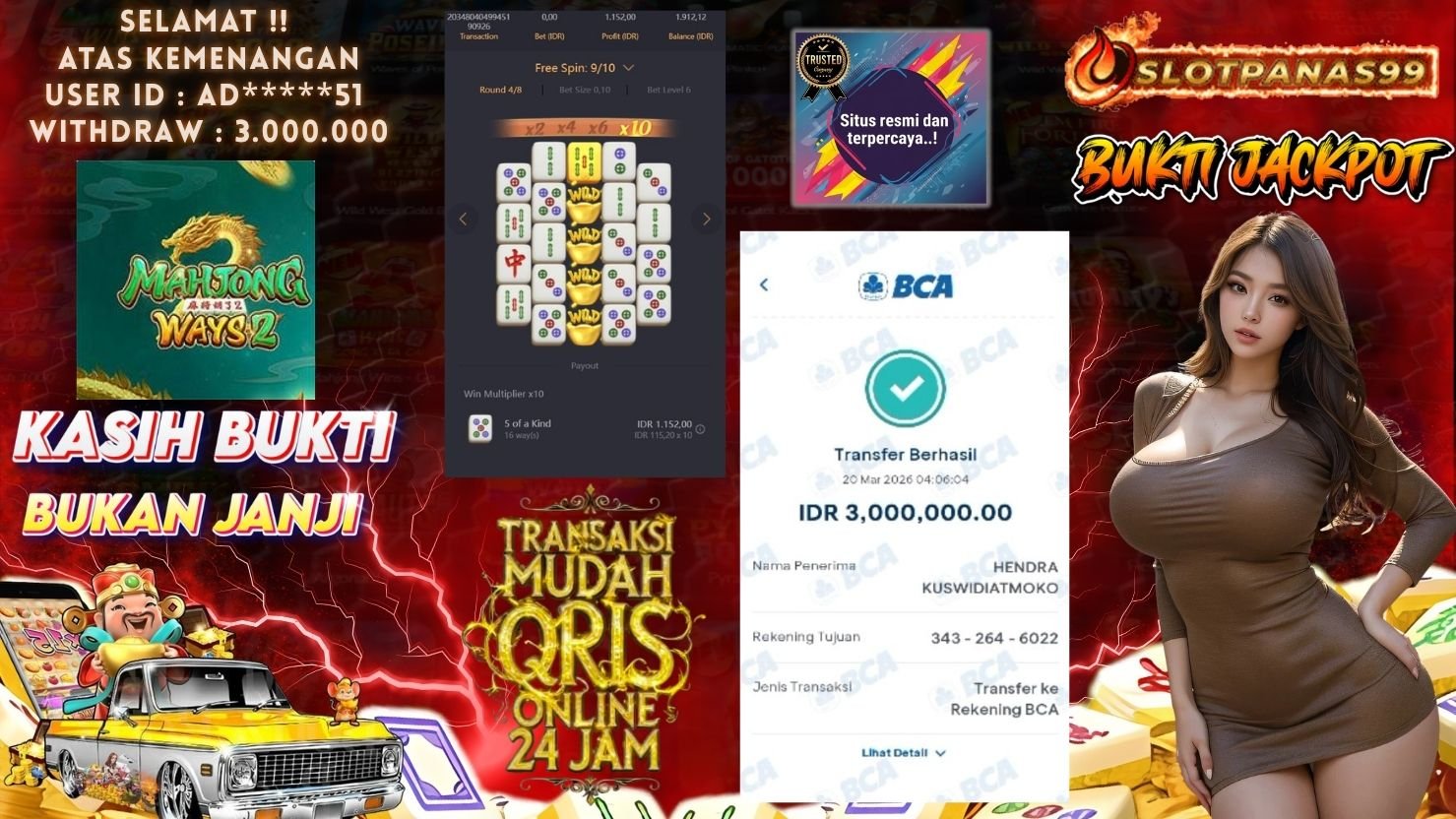 SLOTPANAS99 JACKPOT SLOT MAHJONG WAYS 2